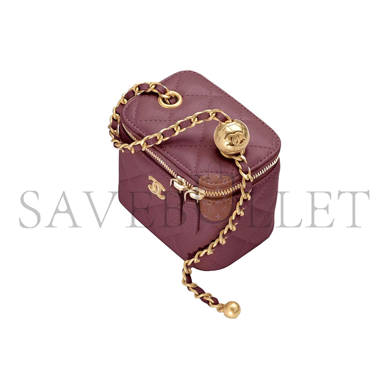 CHANEL VANITY WITH CHAIN AP1447 (11*7*8.5cm）